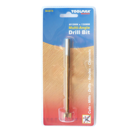 Multi-Angle Drill Bit 15mm Toolpak